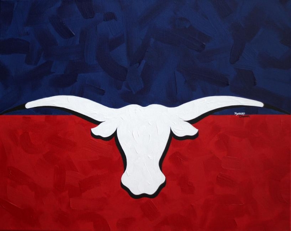 Longhorns by ROBERT CROOKER ART