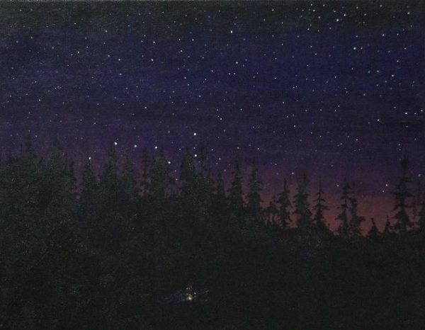 Campfire by ROBERT CROOKER ART