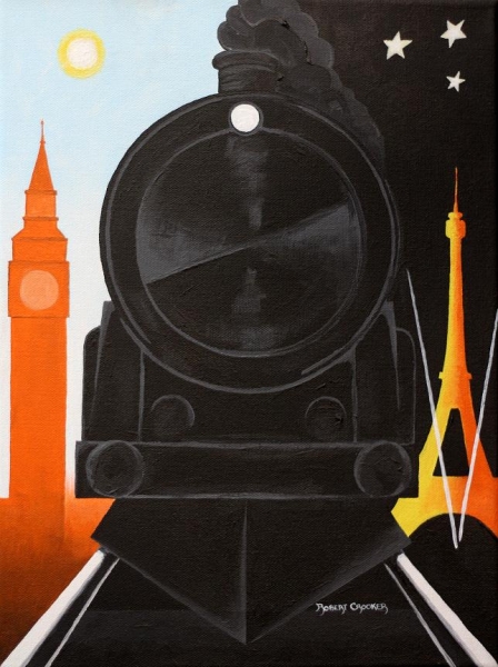 Deko Train by ROBERT CROOKER ART