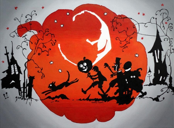Candy Hunters by ROBERT CROOKER ART