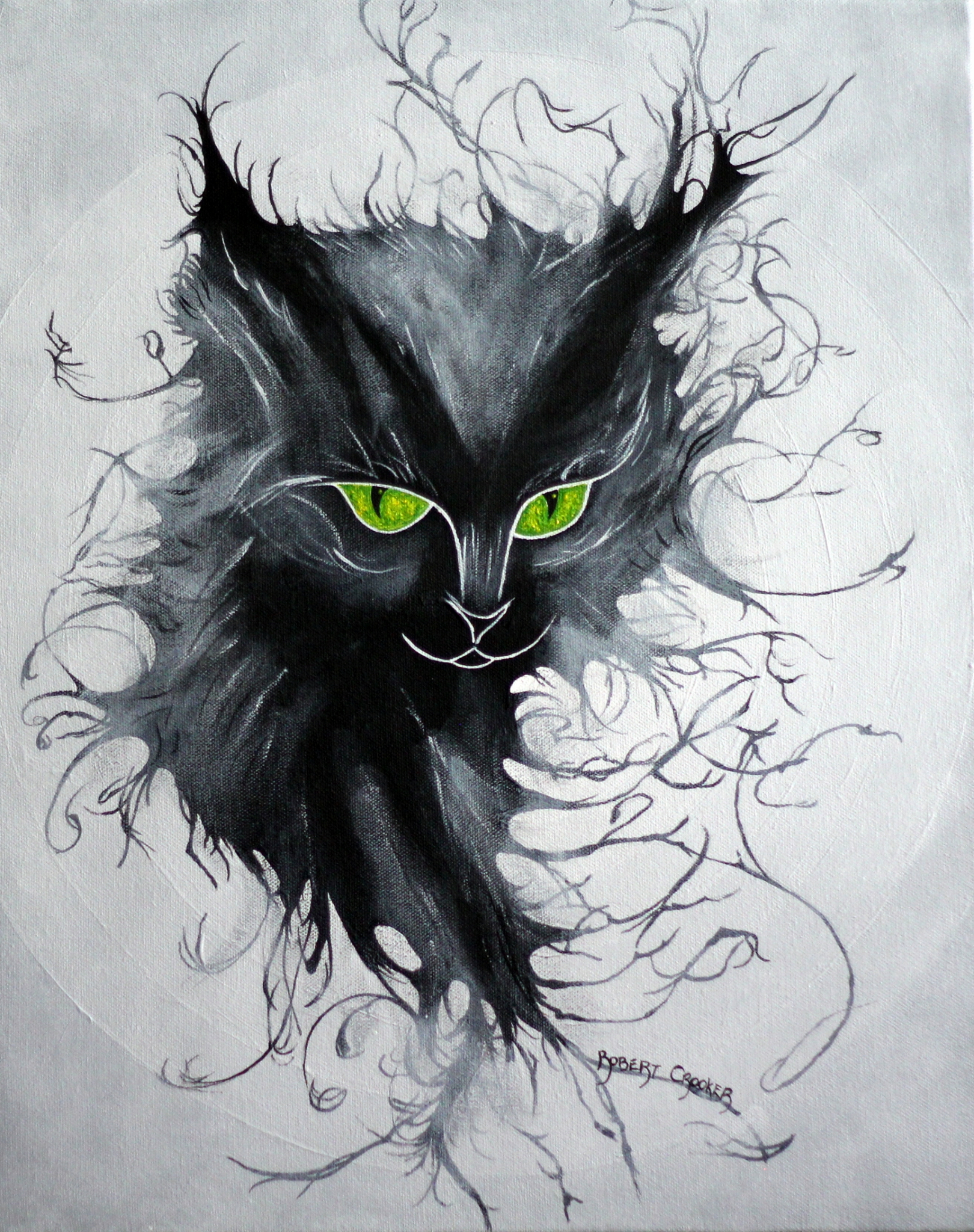 Click here to view Cat's Eyes by ROBERT CROOKER ART 