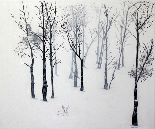 Snow Trees by ROBERT CROOKER ART