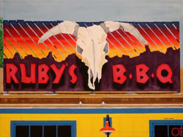 Somewhere in Austin by ROBERT CROOKER ART