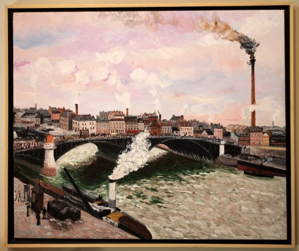 Morning, Overcast Day, Rouen, 1896 by ROBERT CROOKER ART
