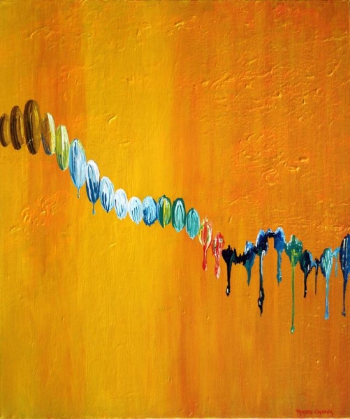 Musical Notes in the Abstract by ROBERT CROOKER ART