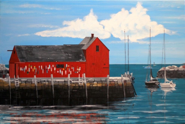 Click here to view From the Boat Ramp by ROBERT CROOKER ART 