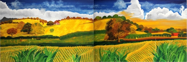 Sunday Farm by ROBERT CROOKER ART