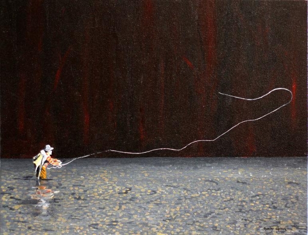 Fly on a River by ROBERT CROOKER ART