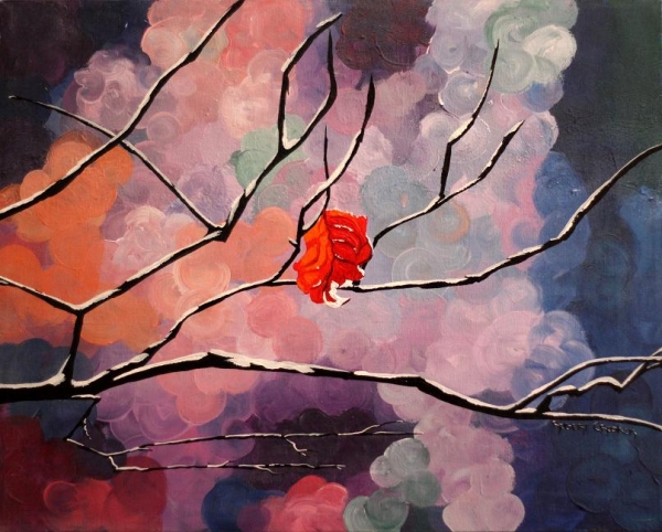 Winter Flower by ROBERT CROOKER ART
