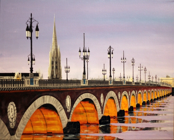 Click here to view Pont de Pierre by ROBERT CROOKER ART 